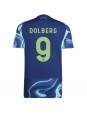 Billige Ajax Kasper Dolberg #9 Bortedrakt 2025-26 Kortermet
